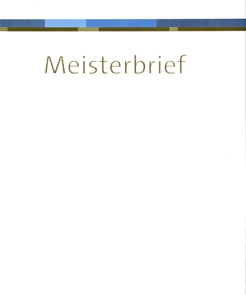 Meisterbrief